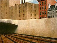 Edward Hopper, Approaching a City, 1946.